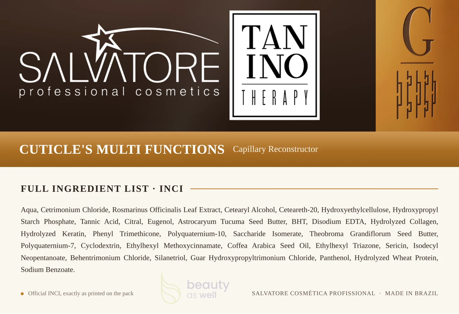 Tannin-Glaettung Kit ABG 2500ml - Salvatore Tanino Therapy