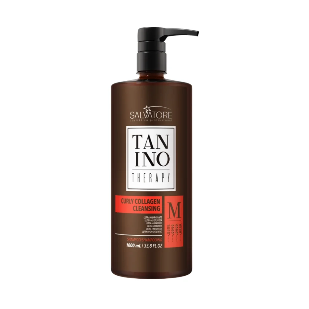 Schritt M - Locken-Shampoo mit Kollagen 1000ml - Salvatore Tanino Therapy