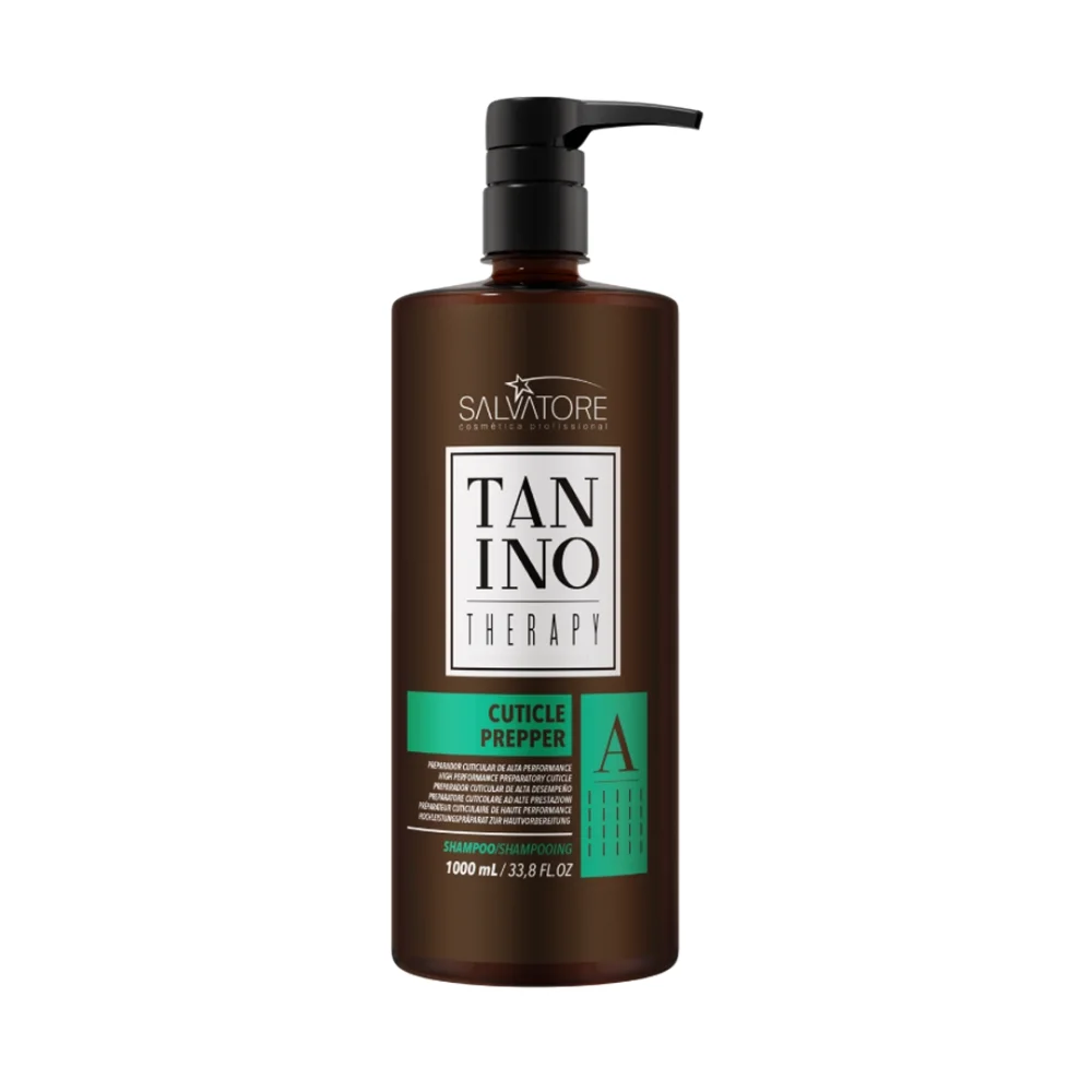 Step A - Cuticle Prepper Clarifying Shampoo 1000ml - Salvatore Tanino Therapy