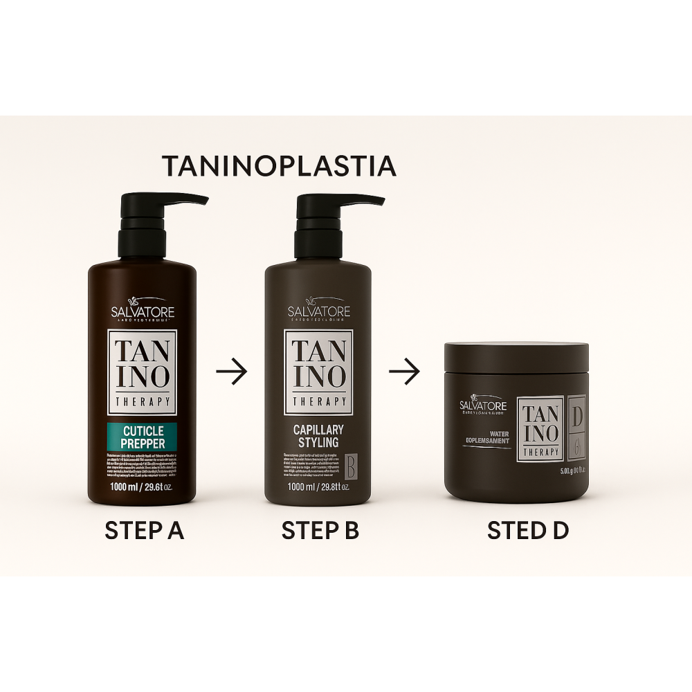 Salvatore Tanino Therapy Cuticle Prepper Clarifying Shampoo - Step A - 1000ml