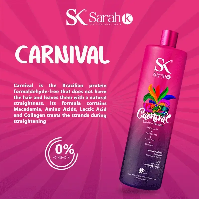 Kit de traitement protéiné Sarah K Professional Hair Carnival 2500ml