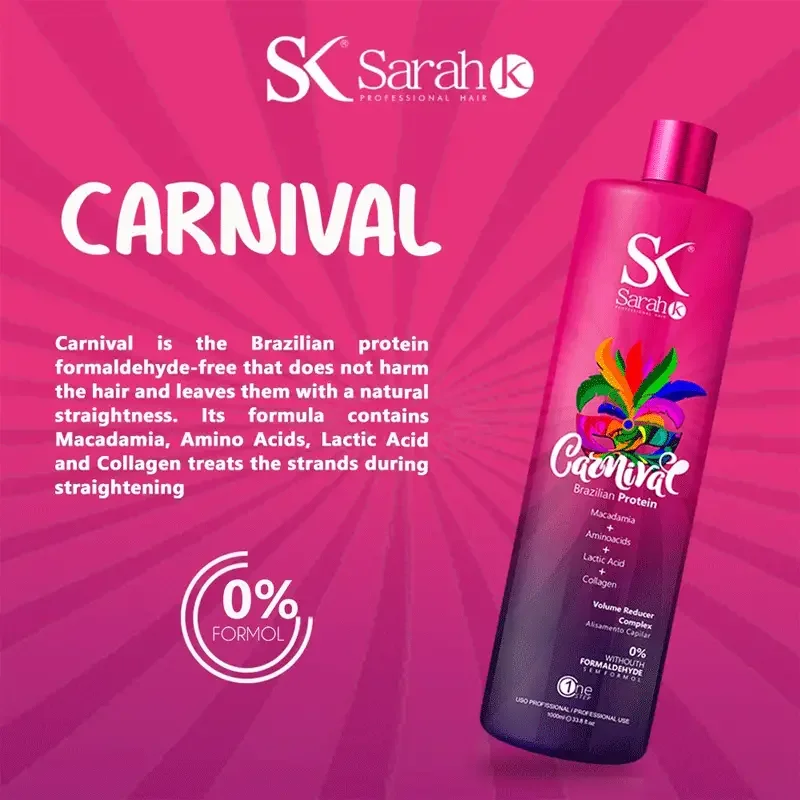 Sarah K Professional Hair Carnival Proteïne Behandeling Kit 2500ml