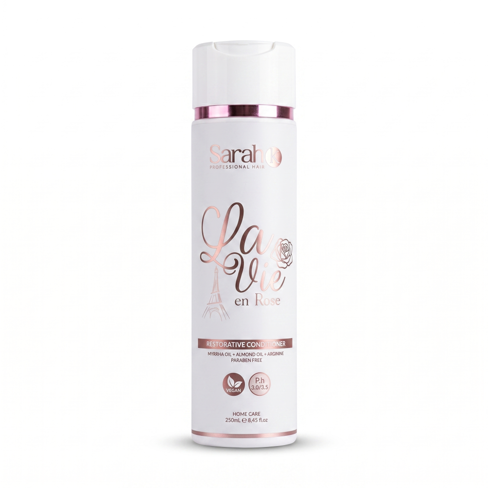 Sarah K Professional Hair La Vie en Rose Herstellende Conditioner - Parabenenvrij - 250ml