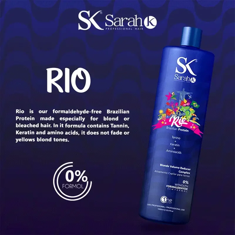 Sarah K Professional Hair Rio Tanino Protein Behandlungs-Set 1500ml