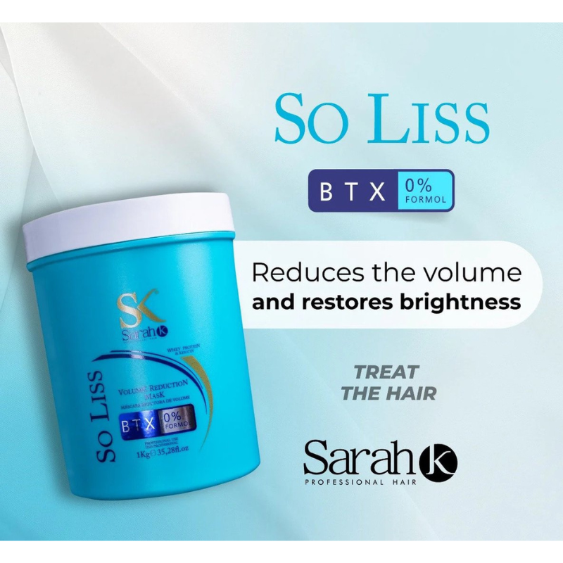 Sarah K Professional So Liss Volumenreduktionsmaske – BTX-Formel 1 kg