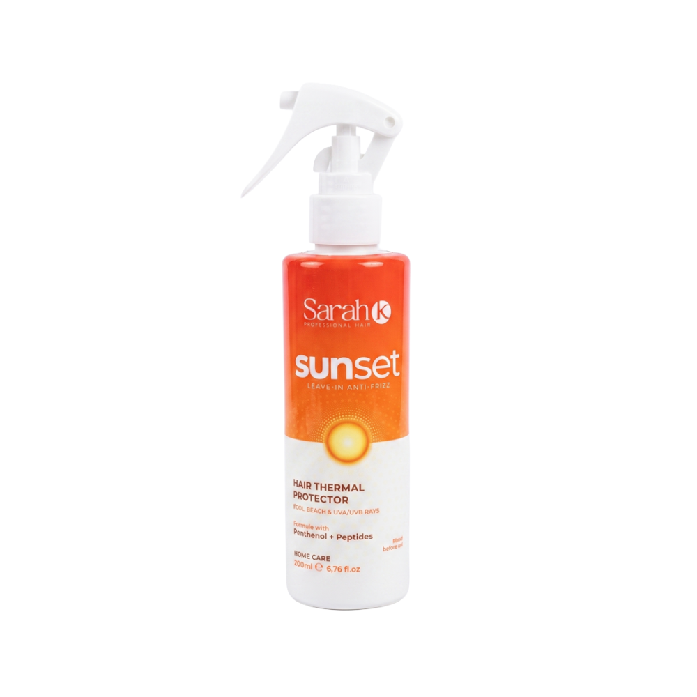 Sarah K Sunset Leave-In Anti-Frizz Spray - Hittebescherming 200ml