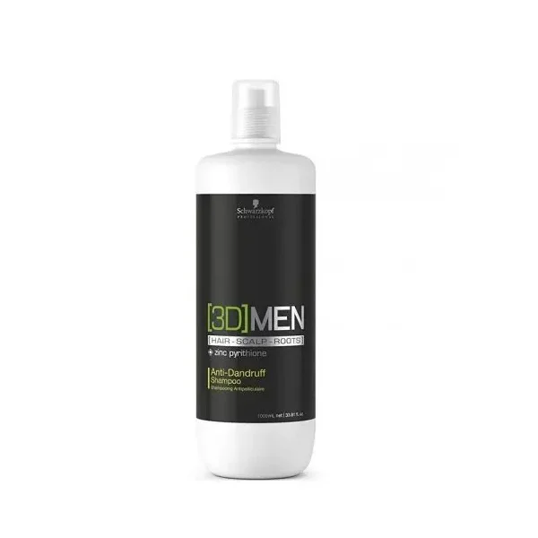 Schwarzkopf 3D Men Anti Dandruff Shampoo 1000ml