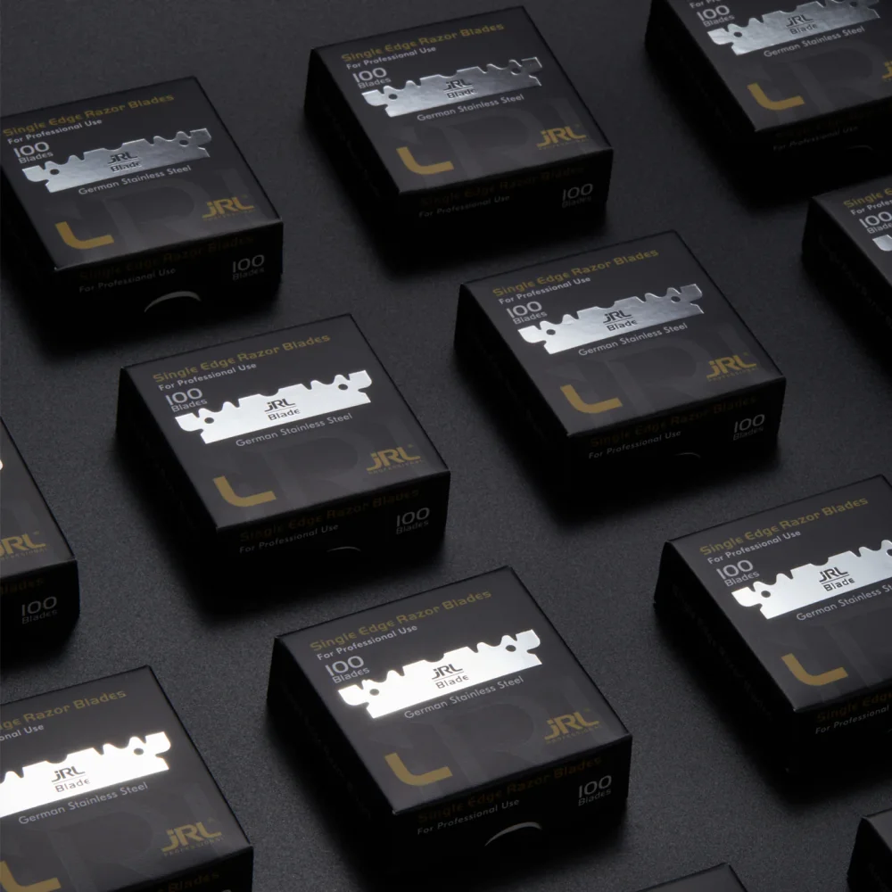 JRL Single Edge Razor Blades 100-pack - Duits Staal Vervangingsmesjes
