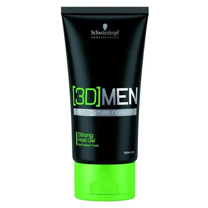 Schwarzkopf 3D Men Strong Hold Gel 150ml