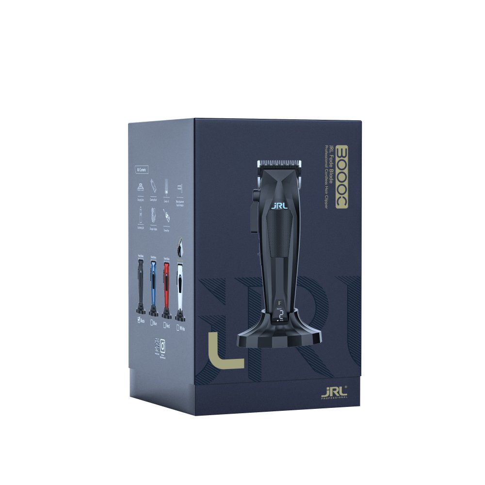 JRL 3000C Compacte Draadloze Tondeuse - Fade Blade Zwart