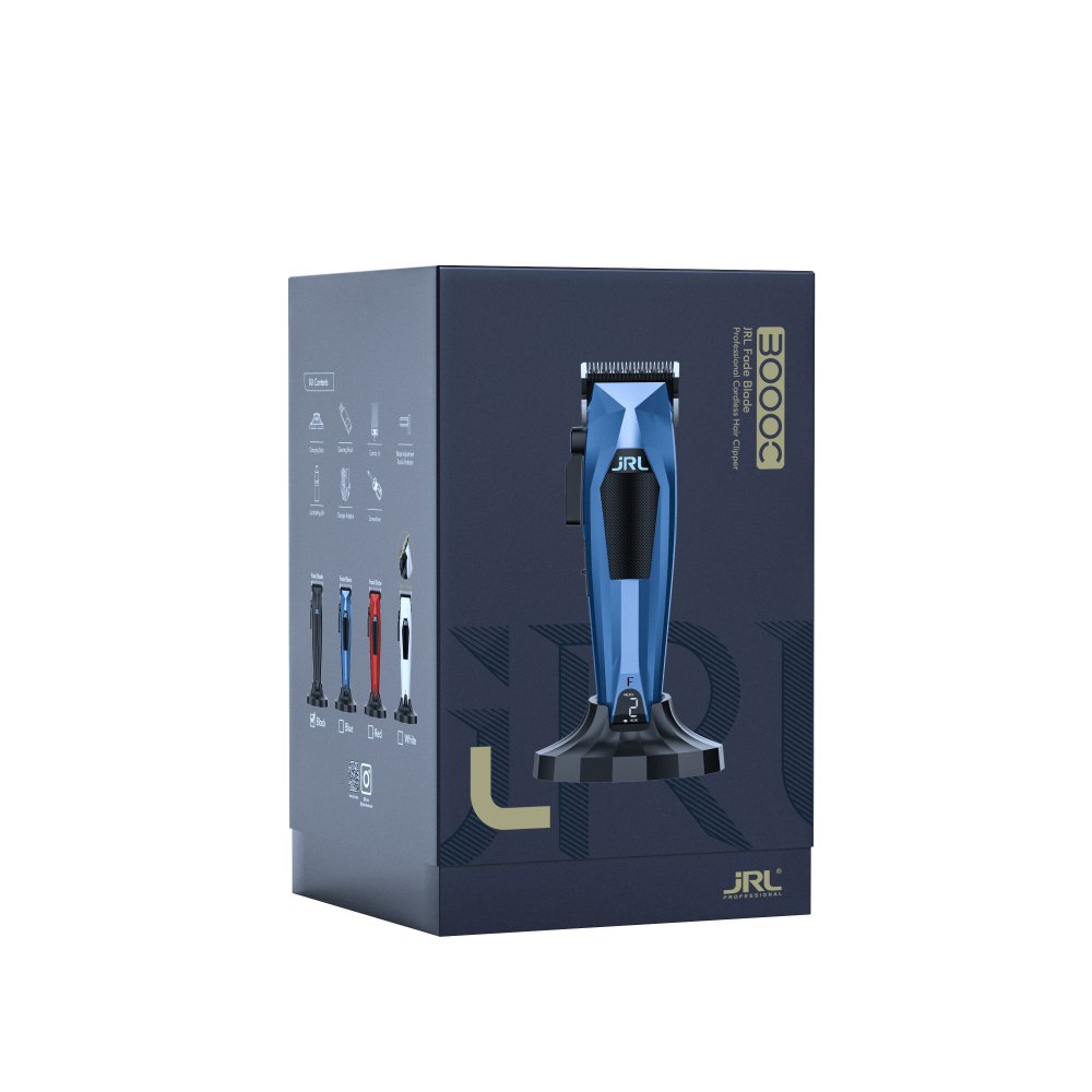 JRL 3000C Compacte Draadloze Tondeuse - Fade Blade - Blauw