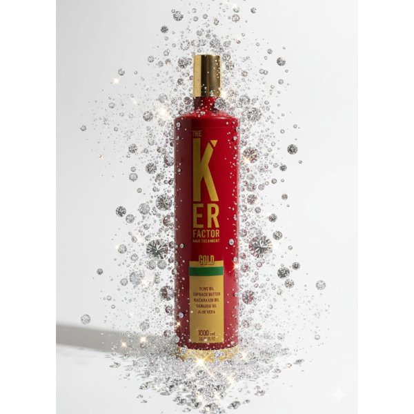 The Ker Factor Gold Keratine Haarbehandeling - 1000ml