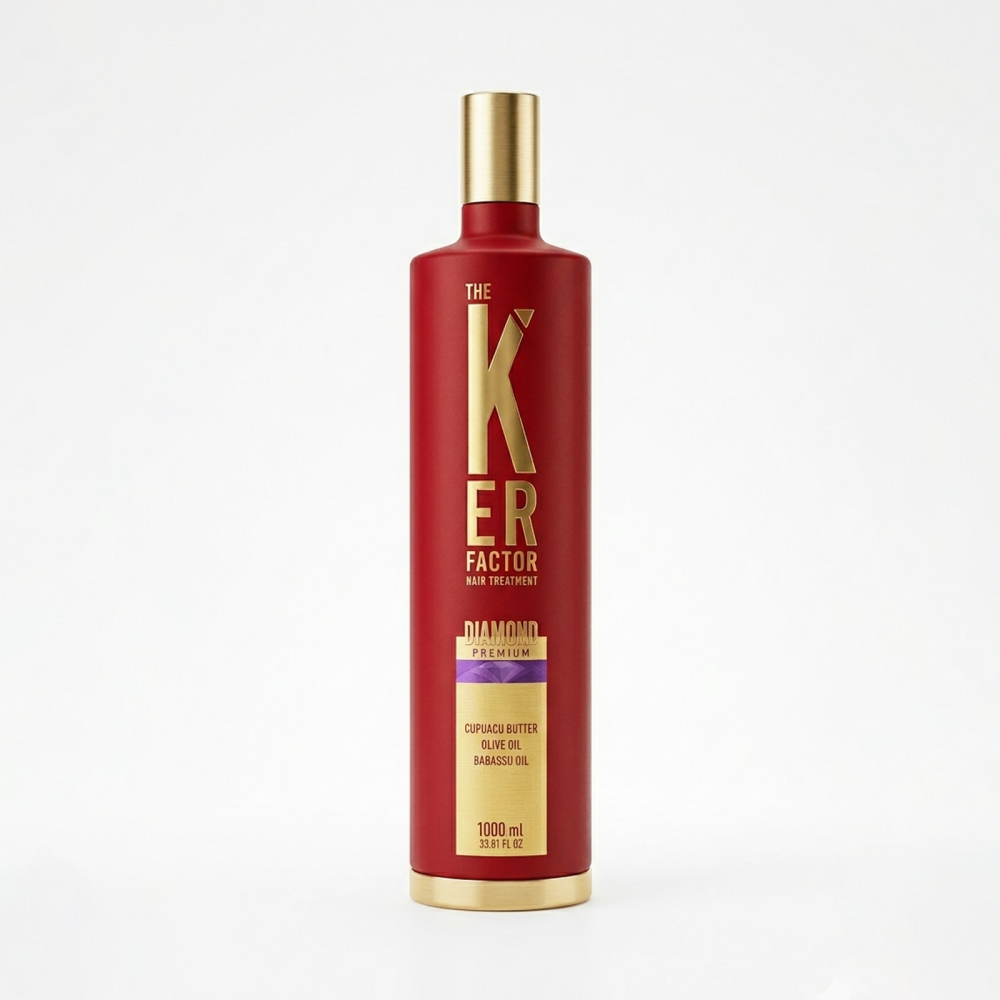 The Ker Factor Diamond Premium Keratine Haarbehandeling - 1000ml