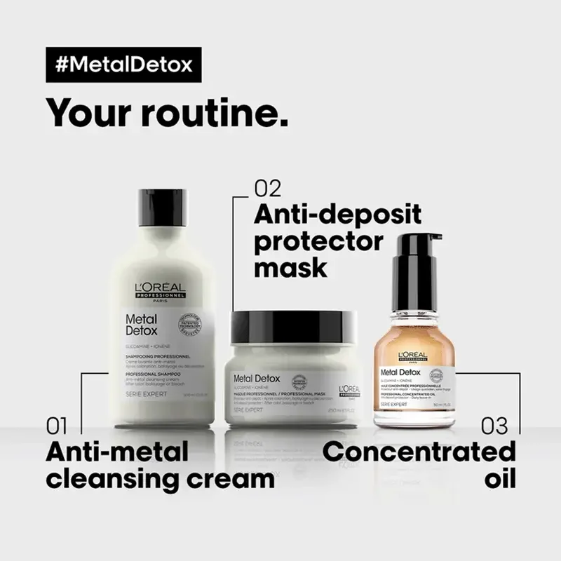 L'Oréal Serie Expert Metal Detox Geconcentreerde Olie 50ml