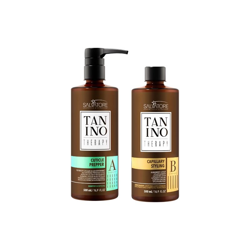 Kit de Traitement a la Keratine Salvatore Tanino Therapy