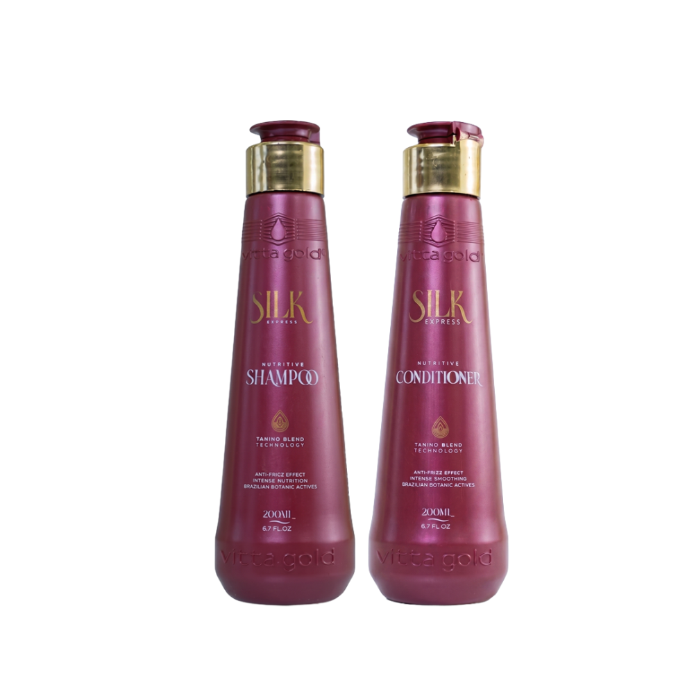 Vitta Gold Silk Express Duo Shampooing & Après-Shampooing Nutritif 2x200ml