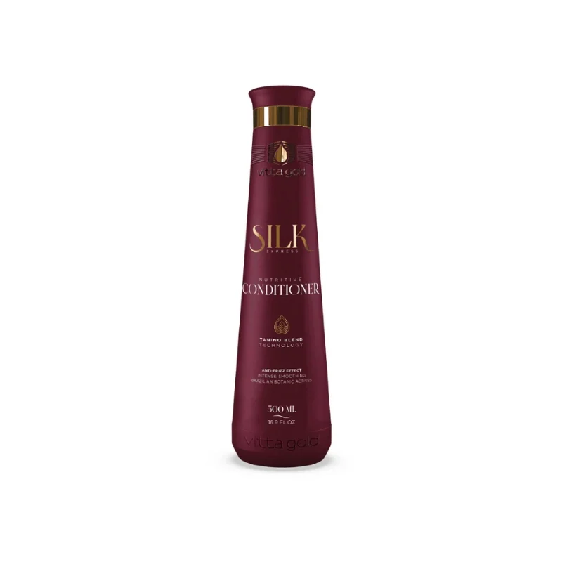 Vitta Gold Silk Express™ Tanino Blend Après-Shampooing Lissant – 500ml