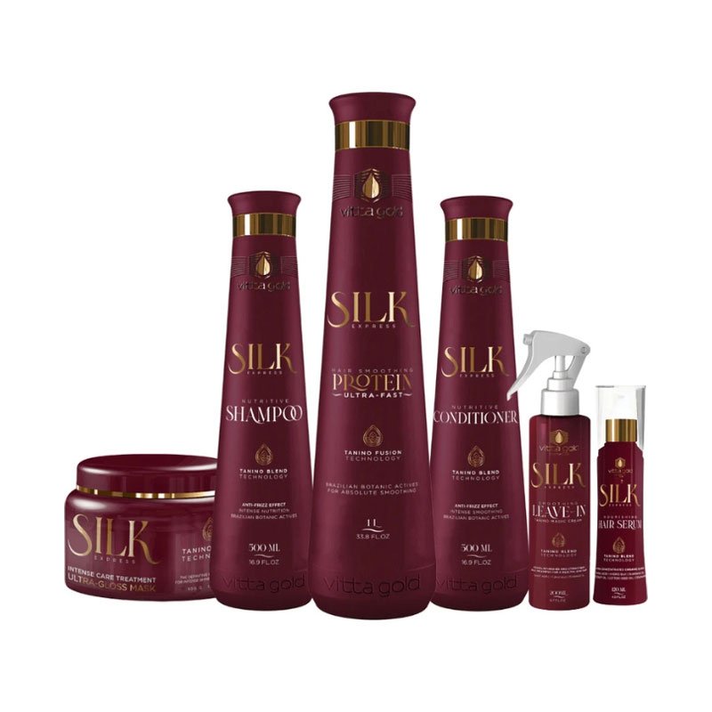Vitta Gold Silk Express Taninoplastia Soin Protéine Kit - 2790ml