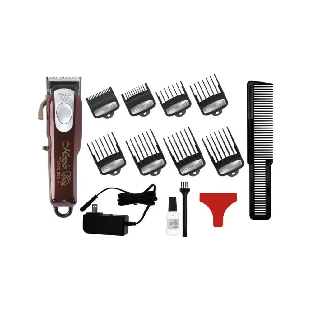 Wahl Set Cordless Magic Clip Hair Clipper + Detailer Li Trimmer