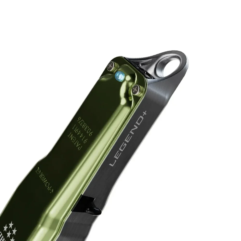 Wahl 5-Star Legend+ Draadloze Tondeuse Groen - volledig metalen tondeuse met Precision Wedge mes