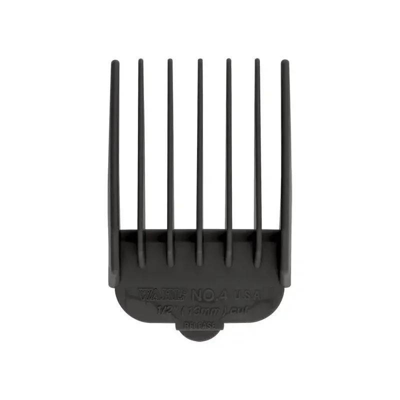 Wahl Attachment Comb No. 4 Plastic Black 13mm