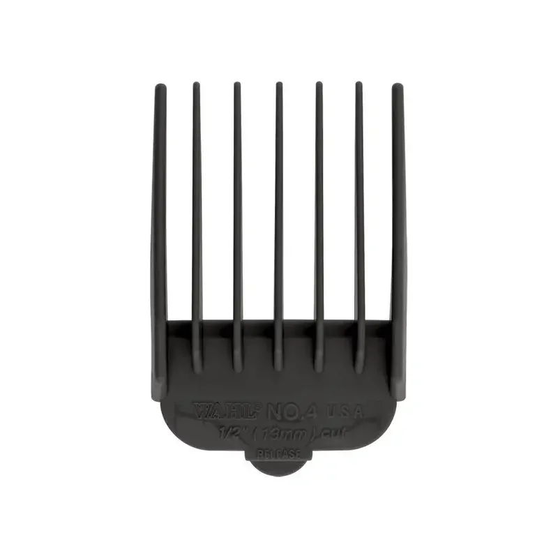 Wahl Opzetkam Nr. 4 Plastic Zwart 13mm