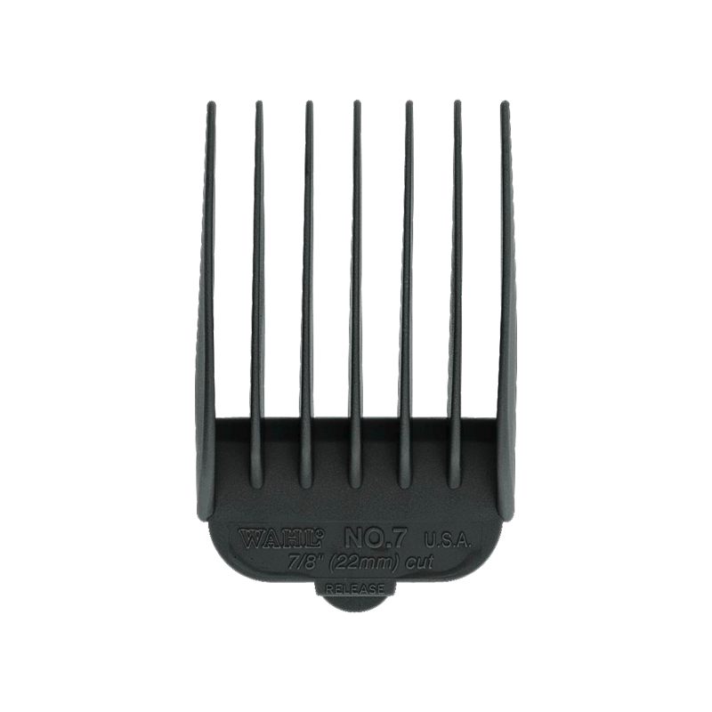 Wahl Attachment Comb No. 7 Plastic Black 22mm