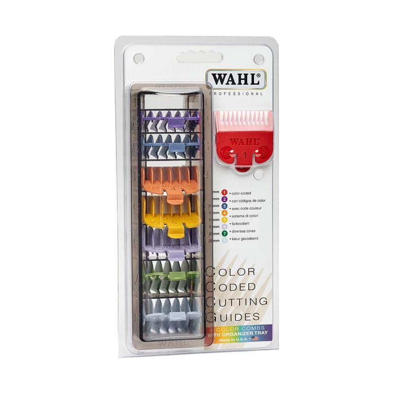 Wahl Attachment Combs Plastic Colored 1-8