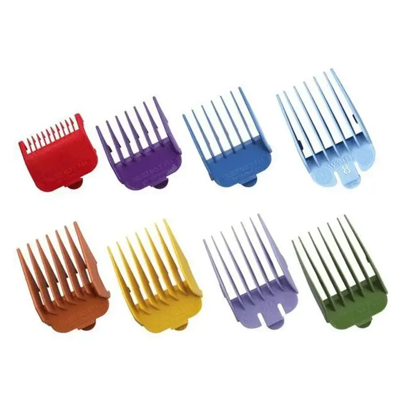 Wahl Attachment Combs Plastic Colored 1-8