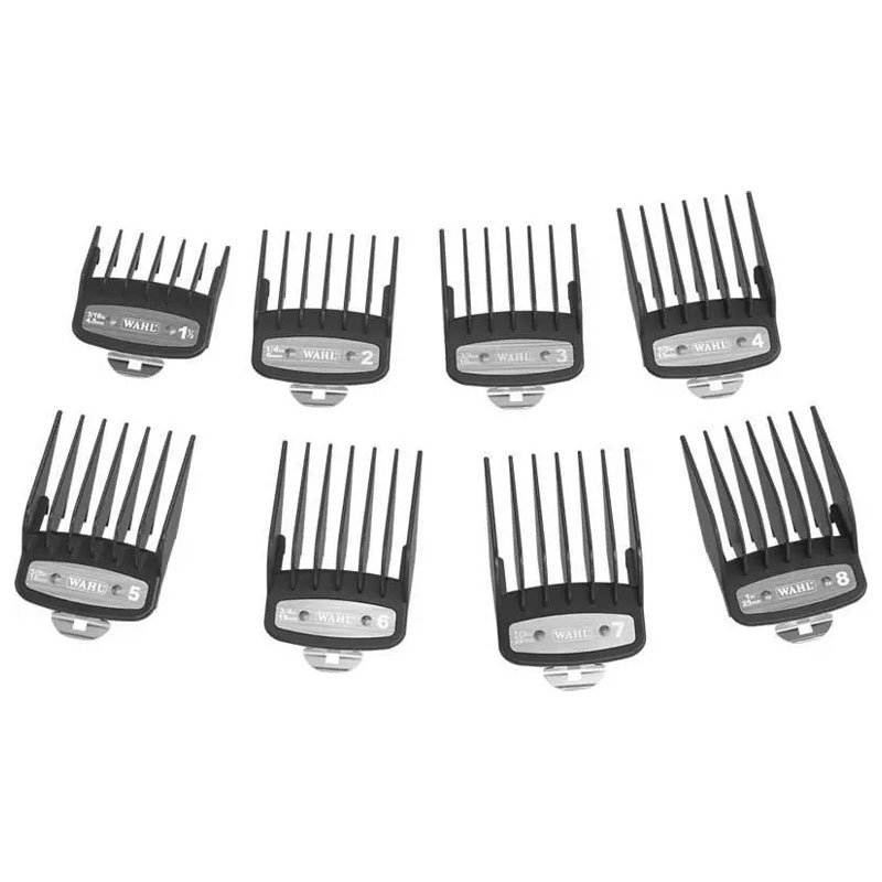 Wahl Premium Cutting Guides Caddy Opzetkammen 1-8