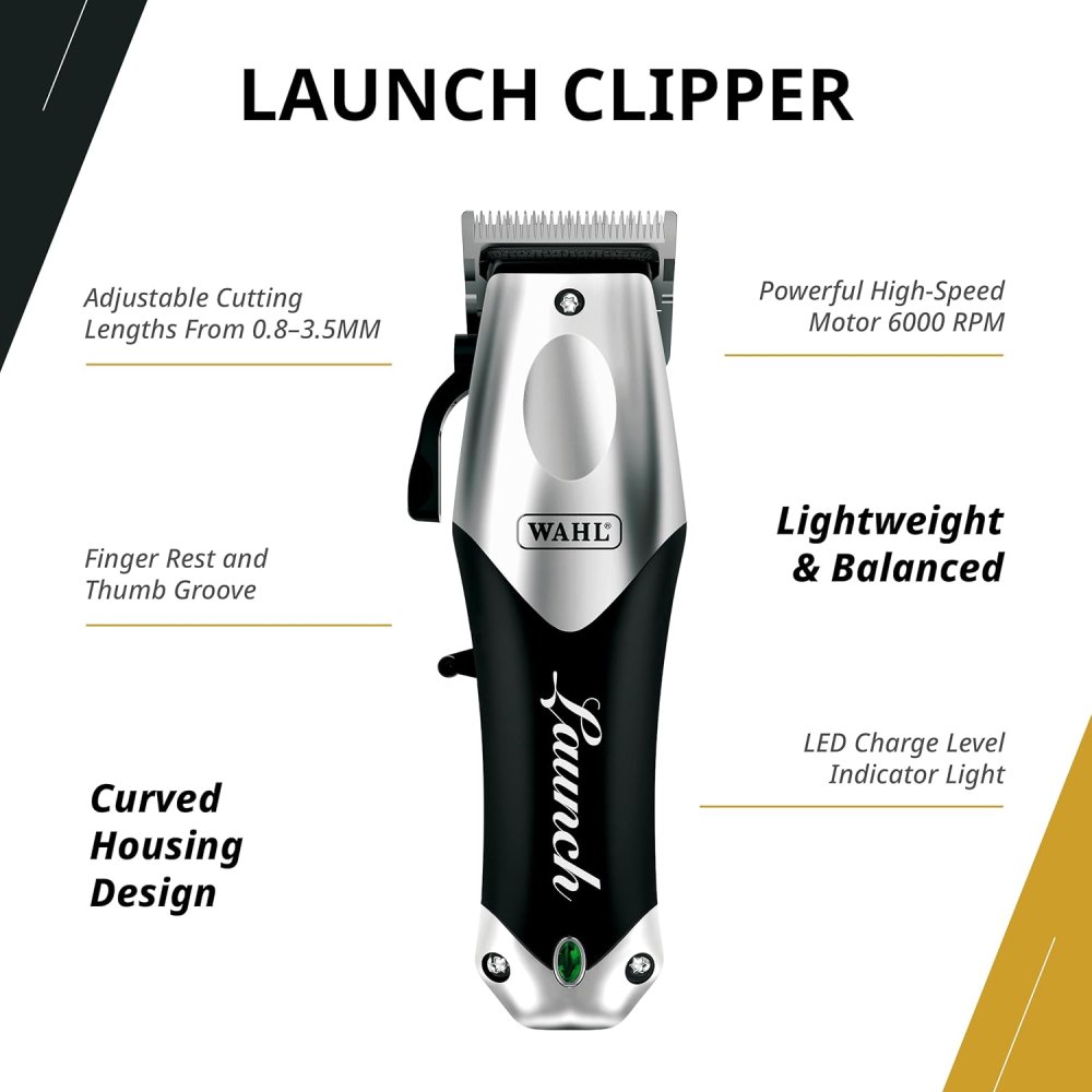 WAHL Professional Launch Combo – Draadloze Tondeuse en Trimmer