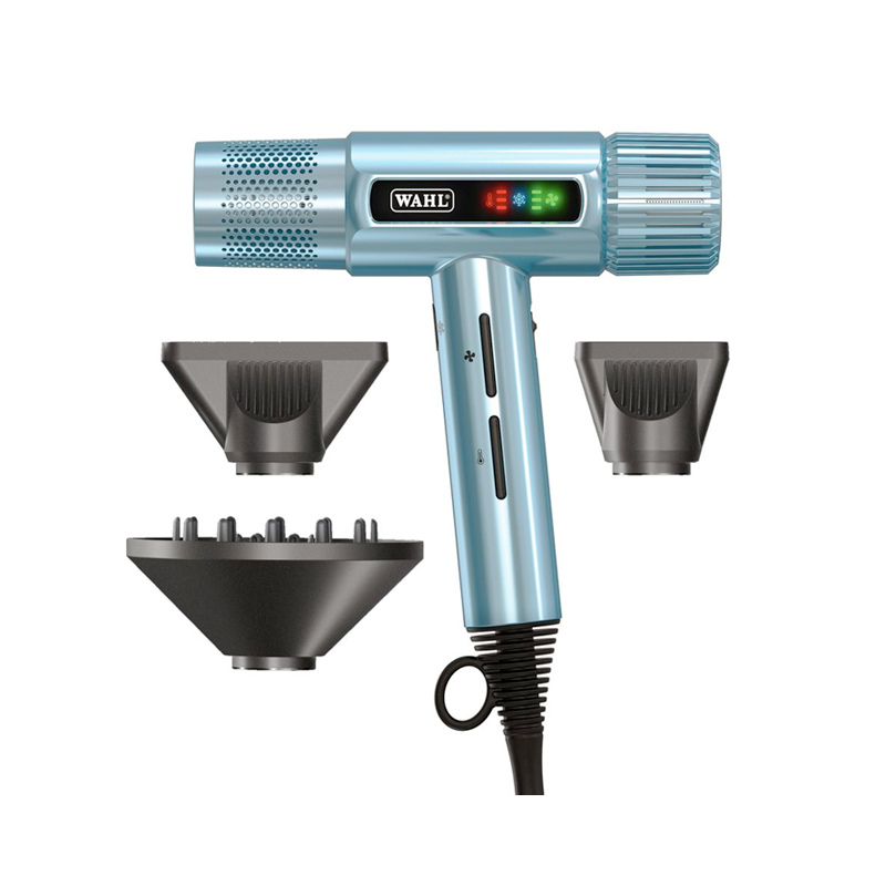 Sèche-cheveux WAHL Vanquish à moteur numérique - Cool Blue