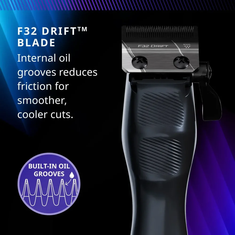 Wahl 5-Star Vapor Switch Snoer/Snoerloze Tondeuse - HyperShift borstelloze motor met twee snelheden en F32 Drift mes