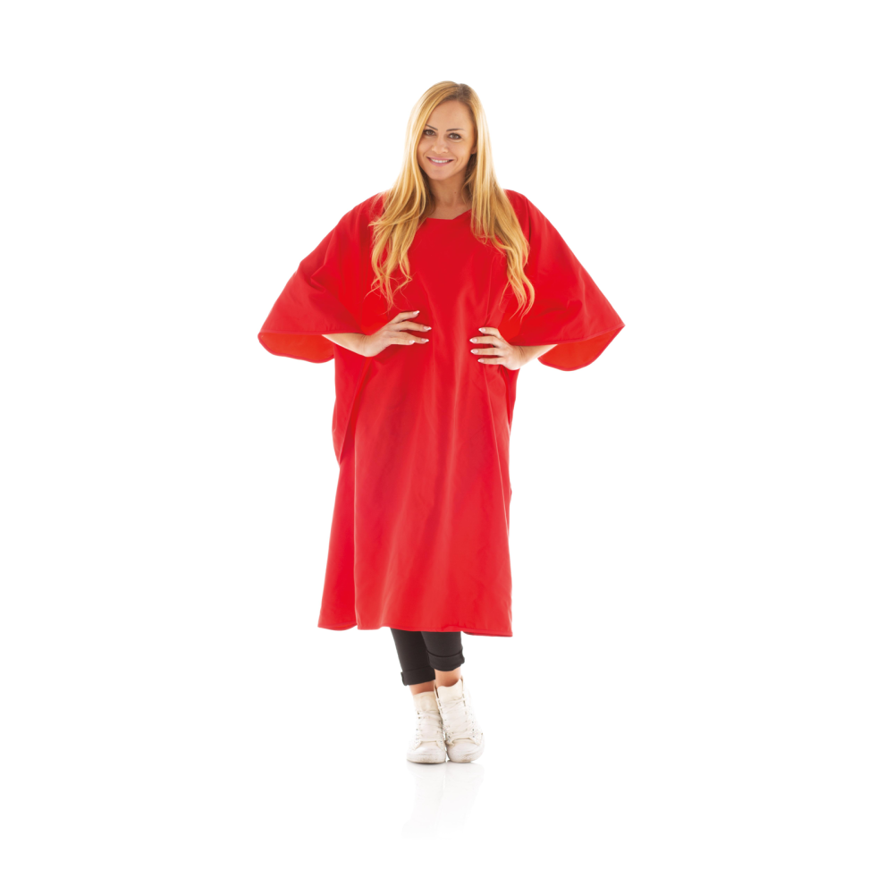 XanitaliaPro - ComfortPro Red Water Resistant Cutting Cape - 130x150 cm