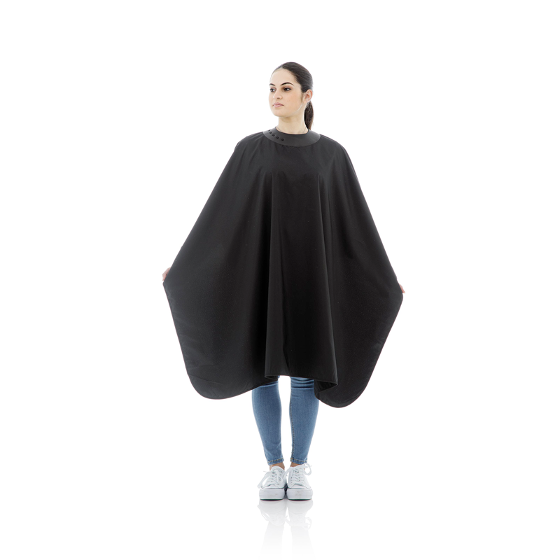 Xanitalia Pro NEONECK Professionele Kapmantel - Zwart