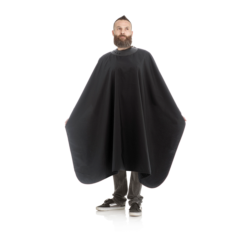 Xanitalia Pro NEONECK Professionele Kapmantel - Zwart