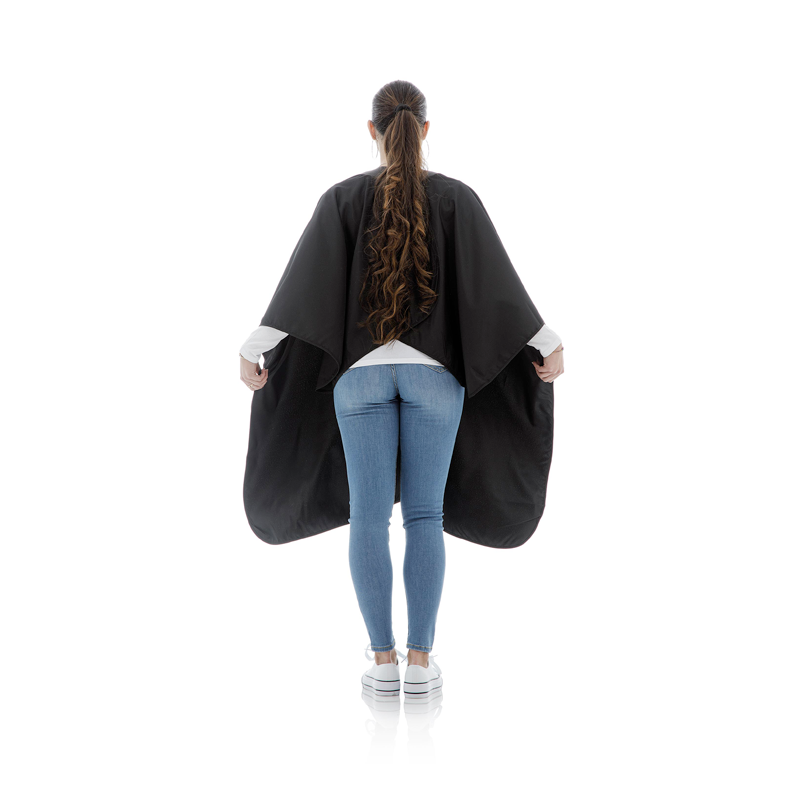 Xanitalia Pro NEONECK Professionele Kapmantel - Zwart