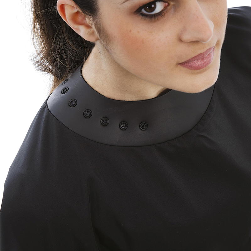 Xanitalia Pro NEONECK Professionele Kapmantel - Zwart