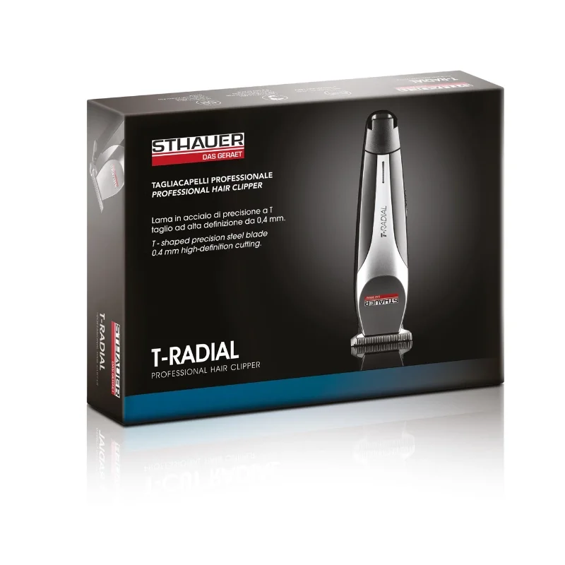 XanitaliaPro Sthauer T-Radial Cordless Professionele Tondeuse – T-Blade 0,4 mm voor Precieze Afwerking