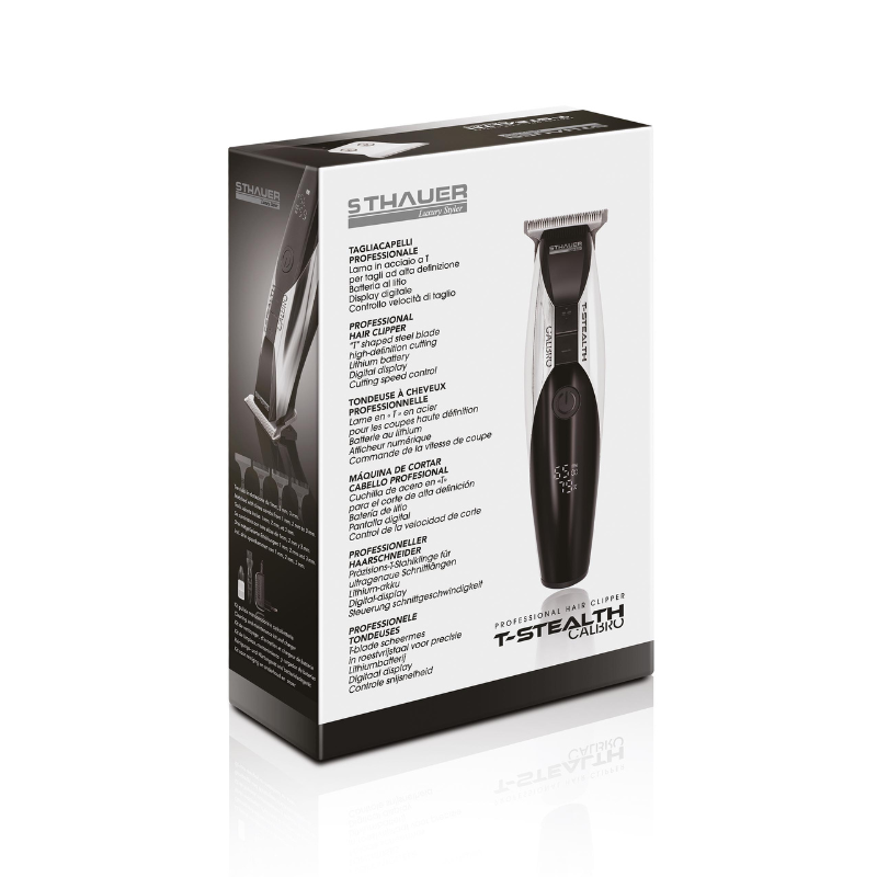 XanitaliaPro T-Stealth – Professionele Tondeuse voor Precisiewerk