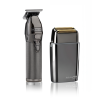 BaBylissPRO 4Artists SkeletonFX Trimmer + FoilFX02 Rasierer (GunSteel)