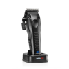 BaBylissPRO Compact LO-PROFX Zwarte Barber Station - Tondeuse, Trimmer, Scheerapparaat & Föhn