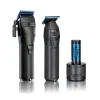 BaBylissPRO FXONE All-Metal Black Tondeuse + Skeleton Trimmer Duo (FX899MBE + FX799MBE)