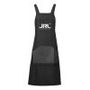 RL Eco-Friendly Tablier de Barbier Noir – Tablier Professionnel pour Barbiers & Coiffeurs Hommes