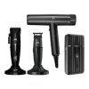 JRL Onyx Collection Kit - Tondeuse, Trimmer, Scheerapparaat en Föhn