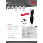 Moser NEO Clippers Black