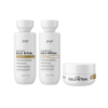 Piur London Gold Ritual Protocole - Gold Ritual Shampoo 250ml + Gold Ritual Conditioner 250ml + Gold Ritual Mask 200g