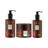 Salvatore Tanino Therapy Lockenpflege-Trio – Shampoo + Maske + Leave-In Set – 850 ml