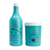 Sarah K So Liss Diepreinigende Shampoo & BTX Volume Reductie Masker Kit - 1000ml + 1kg