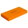 Gamma+ Set de peignes barbier orange - 6 peignes professionnels avec housse de rangement
